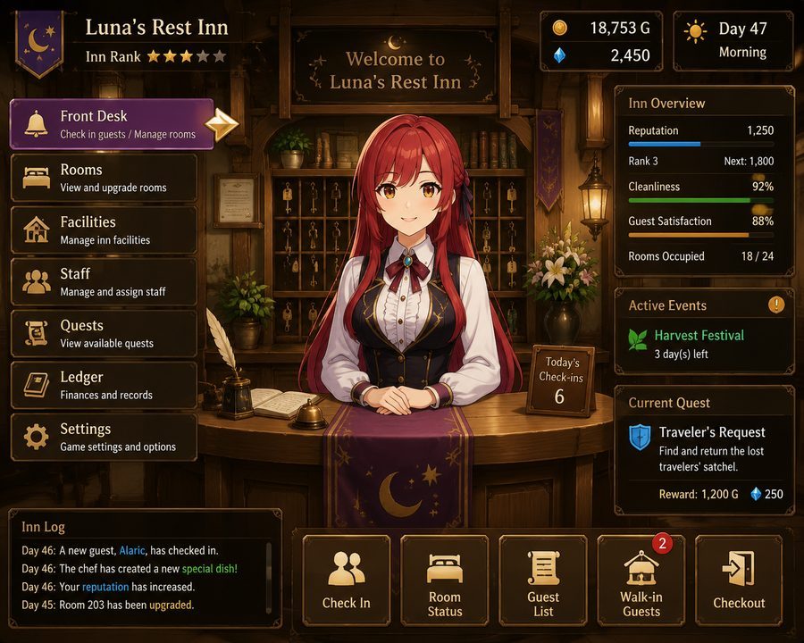 异世界旅馆 PC中文版 详情图 2